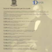 Incontri Manzoniani per le Scuole